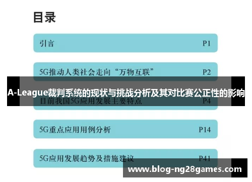 A-League裁判系统的现状与挑战分析及其对比赛公正性的影响